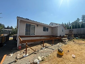 Deck Framing in Lake Stevens WA